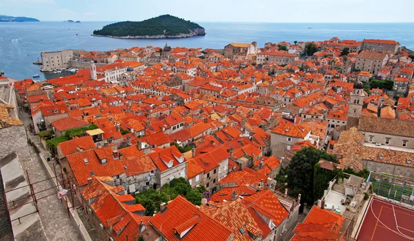 Dubrovnik-panorama — Stockfoto