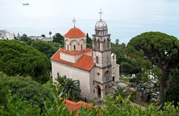 Monasterio Savina es un monasterio ortodoxo serbio cerca de la ciudad Herceg Novi, Mo —  Fotos de Stock