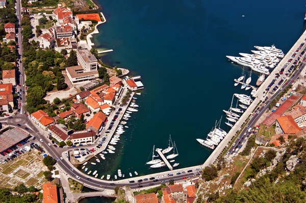 Part of Kotorska bay, Montenegro — Stockfoto