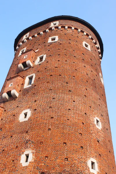 Turm der Burg Wawel — Stockfoto
