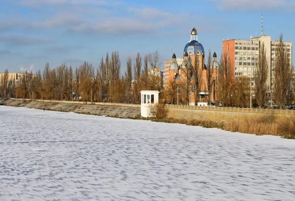 stock image Winter town