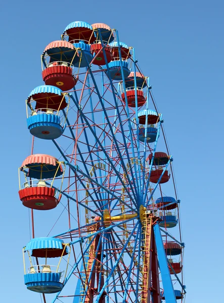 stock image Attraction -a Big wheel in Sevastopol in Historical Parkway