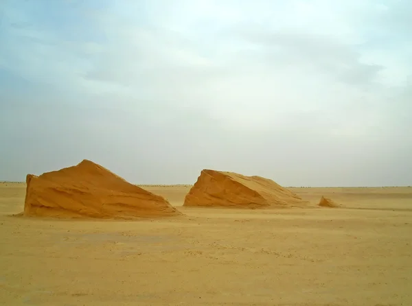 Homokképek a sivatagban — Stock Fotó