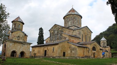 Old orthodox monastery Gelati near Kutaisi - Georgia. Unesco place clipart