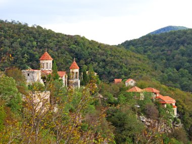 Motsameta monastery near Kutaisi, Georgia clipart