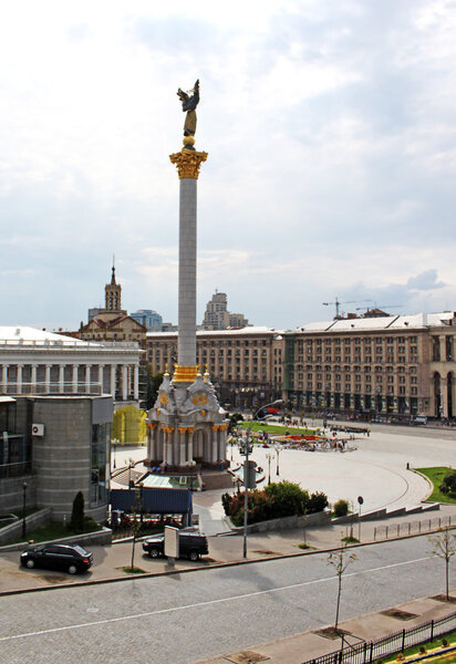 Maidan Nezalezhnosti square, Kiev, Ukraine