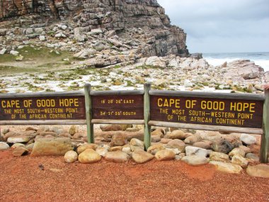 Sign of Cape of Good Hope clipart