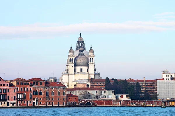Βασιλική της santa maria della salute στο κέντρο της Βενετίας, Ιταλία — Φωτογραφία Αρχείου