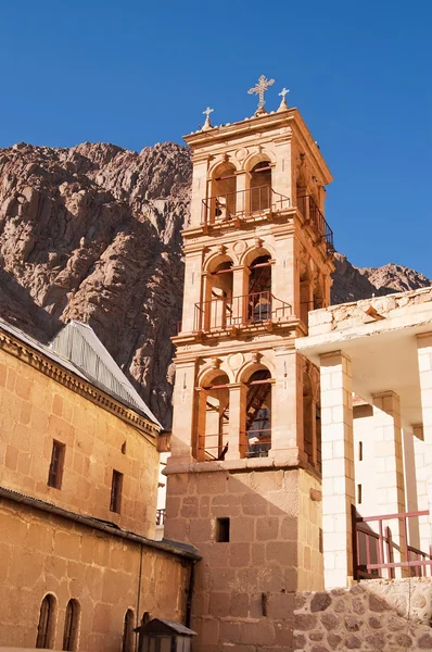 Toren, het klooster van st. catherine, Egypte — Stockfoto
