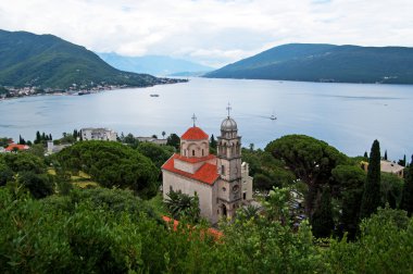 Savina Monastery is a Serb Orthodox monastery near the city Herceg Novi, Montenegro clipart