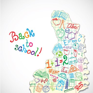 School background clipart