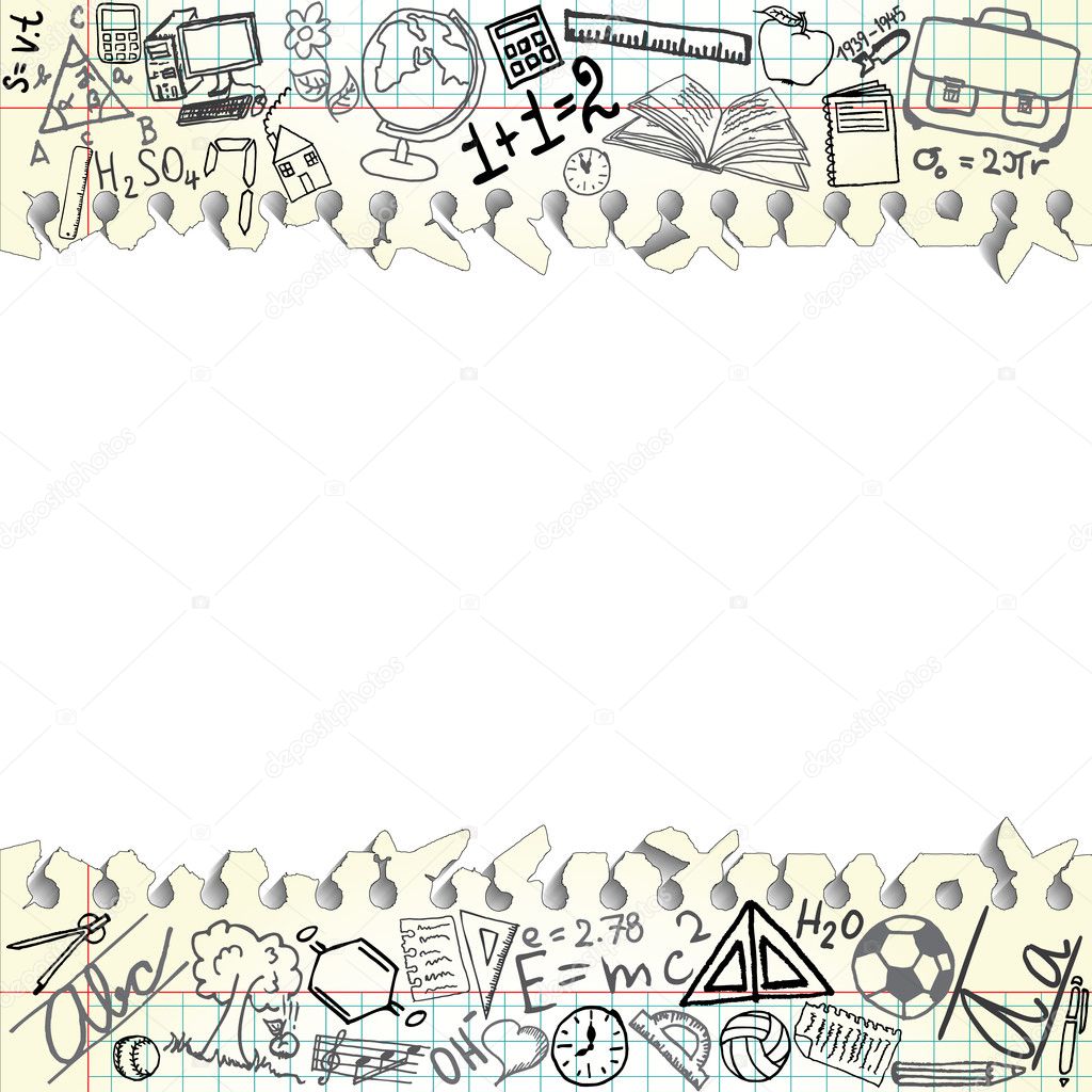 Fundo escolar Vetor de ©etiamos 10144846, image size:1024x1024