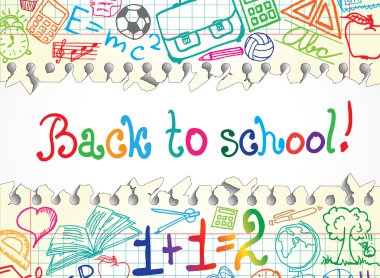 School background clipart