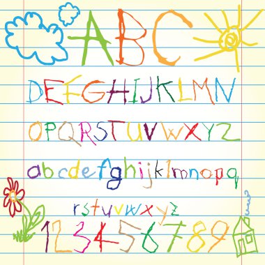 Alphabet clipart