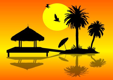 Island clipart