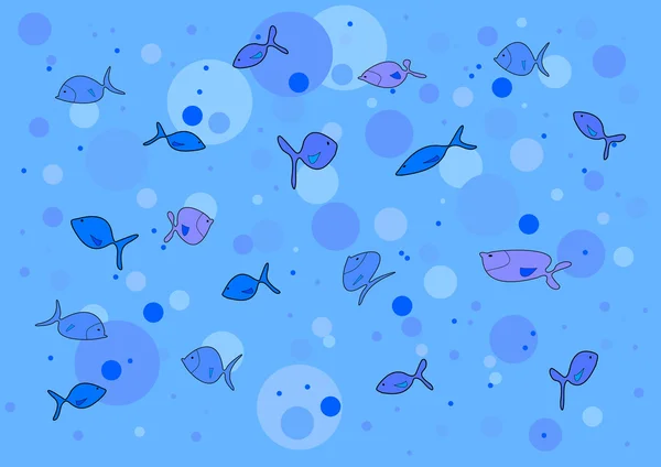 수중 생물 — 스톡 벡터