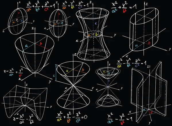 Математика — стоковый вектор