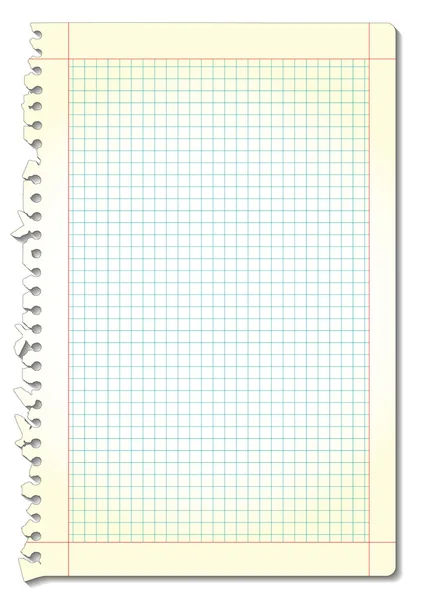 Papier blanc — Image vectorielle