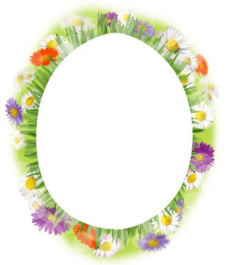 Spring frame clipart