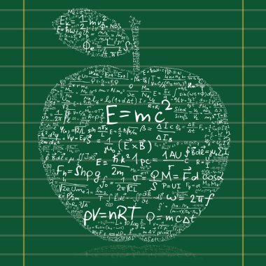 Education apple clipart