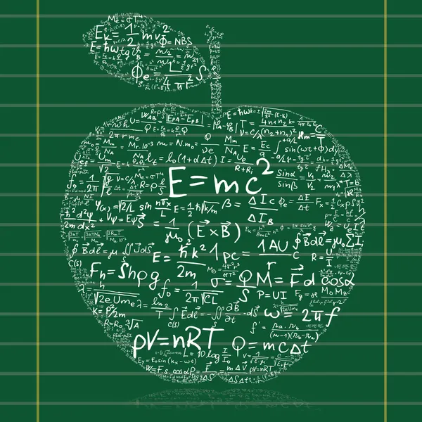 Apple освіти — стоковий вектор