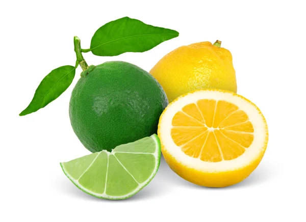 Лайм и лимон — стоковое фото