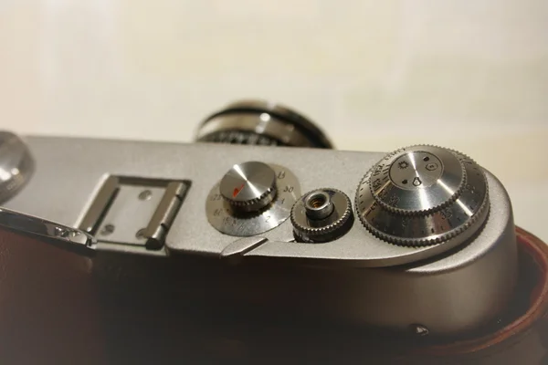 Eski film fotoğraf makinesi — Stok fotoğraf