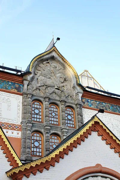 Fassade der Tretjakow-Galerie in Moskau (Detail) — Stockfoto