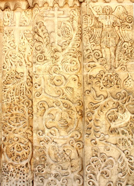 Ortodoks hurch girişine dekorasyon — Stok fotoğraf