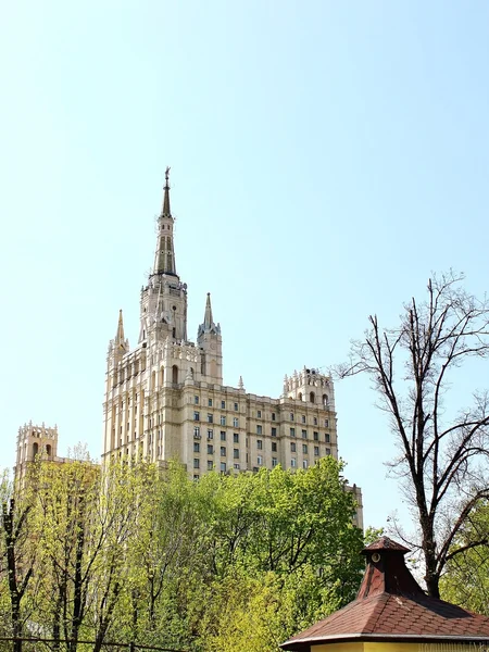 莫斯科的高楼 — 图库照片