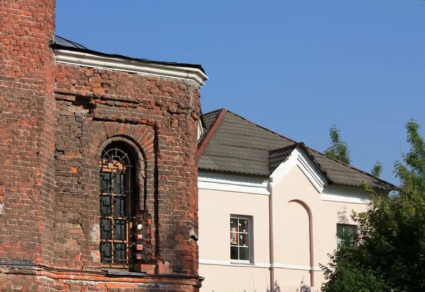 Muur van de orthodoxe kerk — Stockfoto