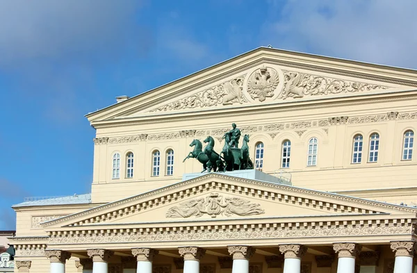 Facade of Bolshoi Theatre — Stock Photo, Image
