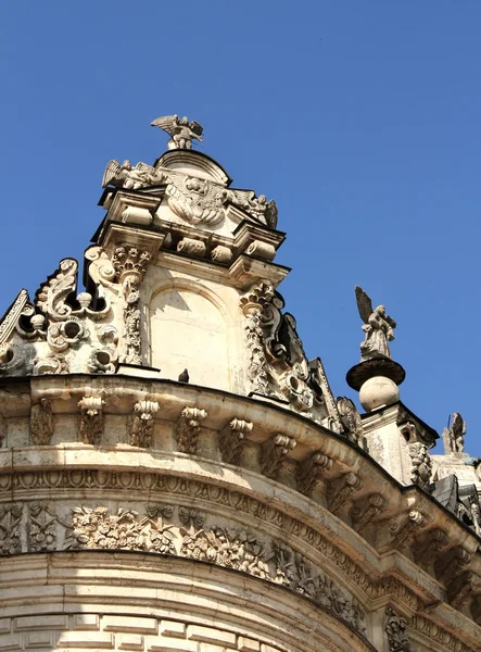 Construcción del siglo XVII en estilo barroco (detalle) —  Fotos de Stock