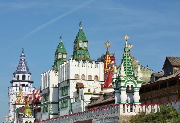 Izmailovo. utsikt över Kreml — Stockfoto