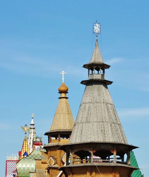 Izmailovo. wieże Kremla — Zdjęcie stockowe