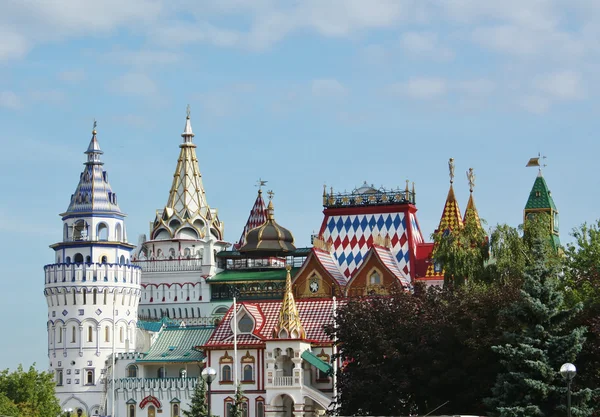 Izmailovo Kremlin towers — Stock Photo, Image