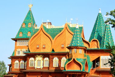 Towers of the Palace of Tsar Alexei Mikhailovich clipart