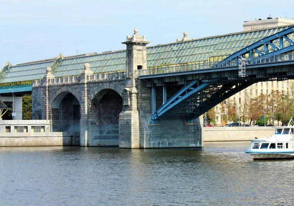 Andrew's Footbridge in Moskou — Stockfoto