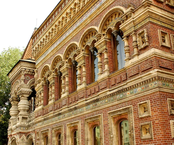 Fassade des Igumnov-Hauses in Moskau — Stockfoto