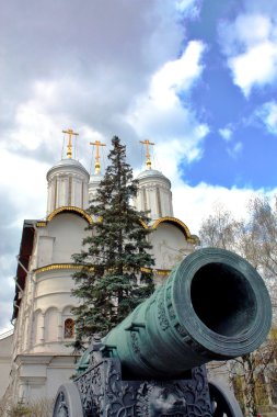 Moskova kremlin Tapınağı karşı silah kralı