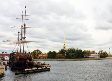 Peter and Paul Fortress clipart