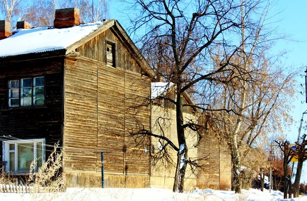 Casas de madera —  Fotos de Stock