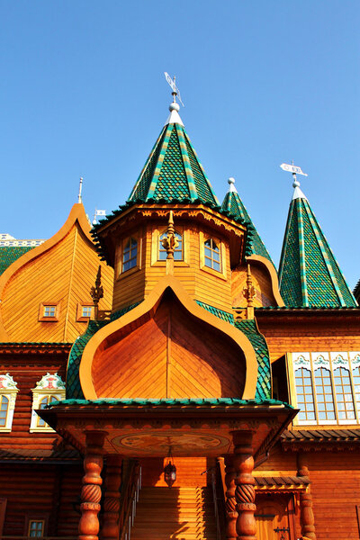 Towers of the Palace of Tsar Alexei Mikhailovich