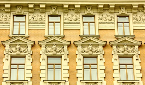 역사적인 건물의 벽 — 스톡 사진