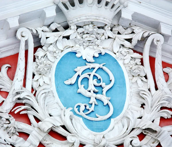 Emblem of an old noble family — Stock Photo, Image
