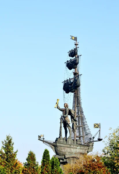 Monument to Peter I — Stock Photo, Image