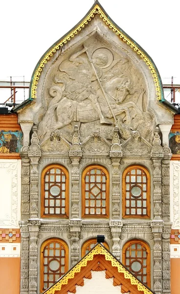 Fasadę galerii Tretiakowskiej w Moskwie — Zdjęcie stockowe