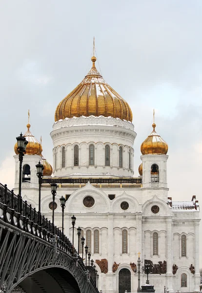 Χριστό τον καθεδρικό ναό του Σωτήρος στη Μόσχα — Φωτογραφία Αρχείου