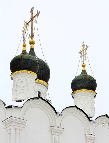 Domes of the orthodox church — Stock Photo, Image