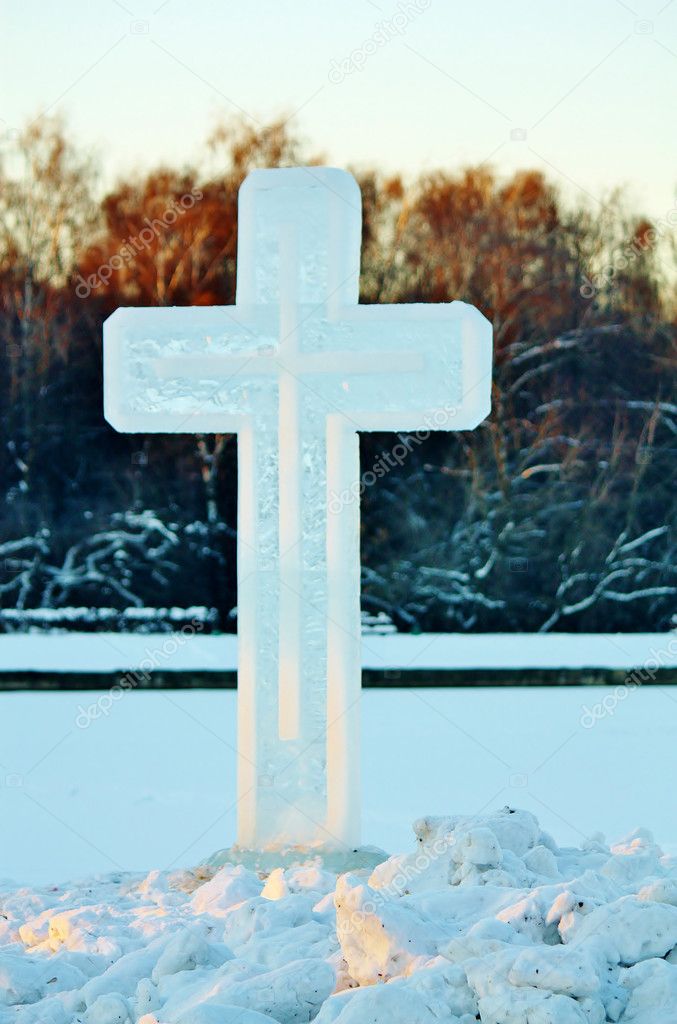 Christian ice cross